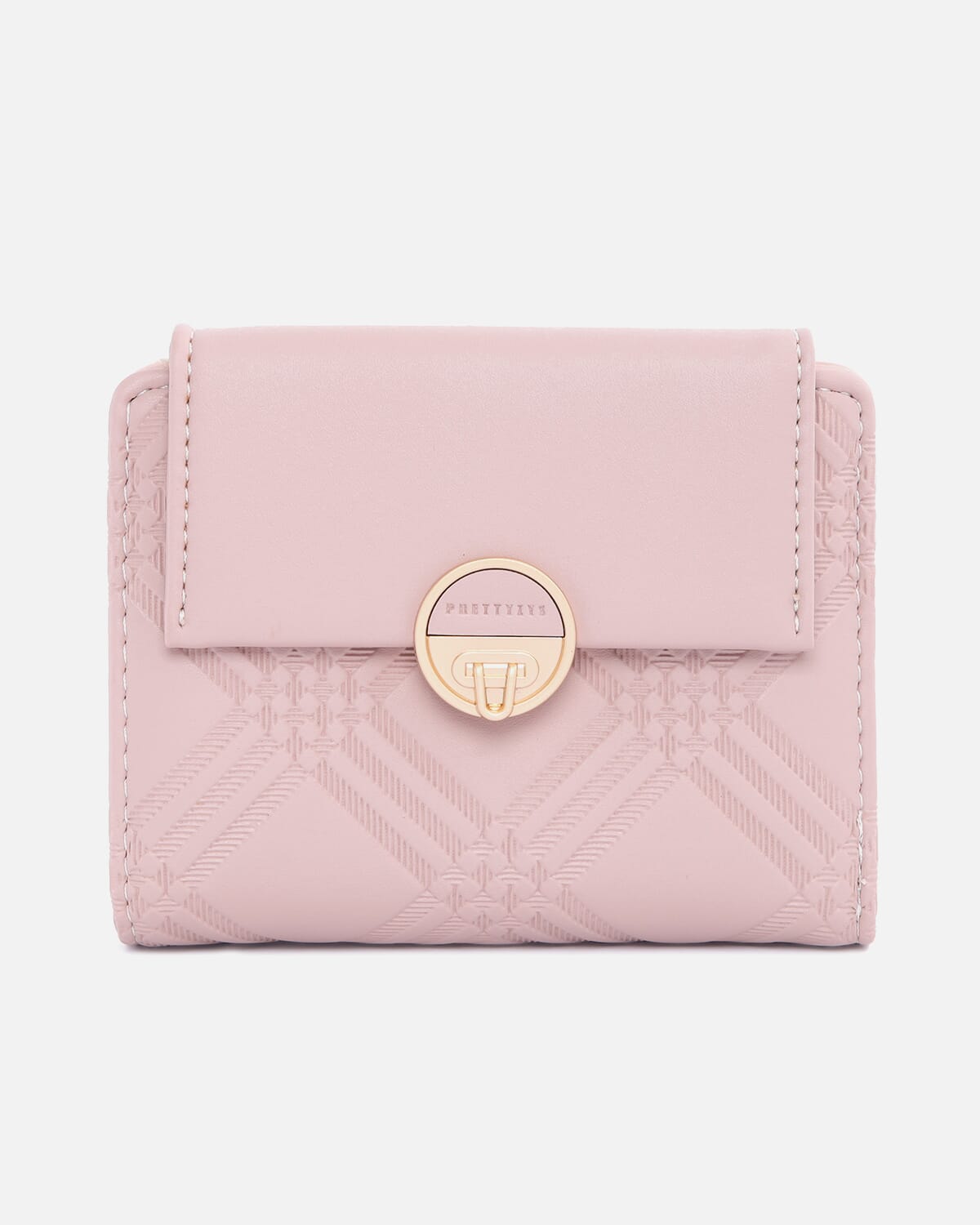 ‎ محفظة نسائية باللون الوردي